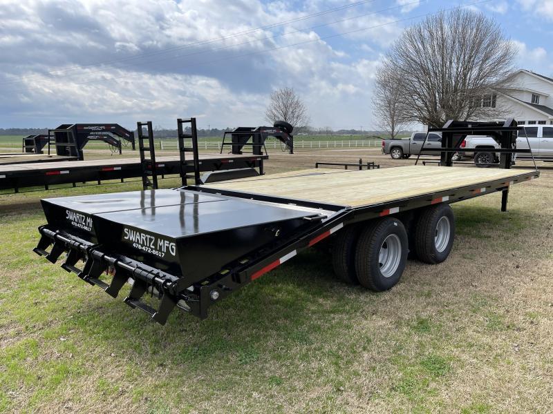 30 ft Gooseneck Trailer 10-ton | Swartz Trailer Montezuma, GA | Flatbed