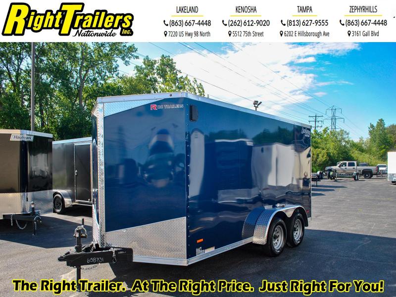 7 x 14 RC Trailers 7K Tandem Axle Enclosed Cargo Trailer 7 x 14 RC Trailers 7K Tandem Axle Enclosed Cargo Trailer