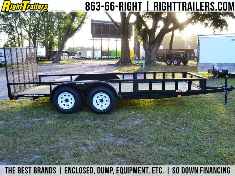 7x16 Red Hot Trailers | ATV Utility Trailer 7x16 Red Hot Trailers | ATV Utility Trailer
