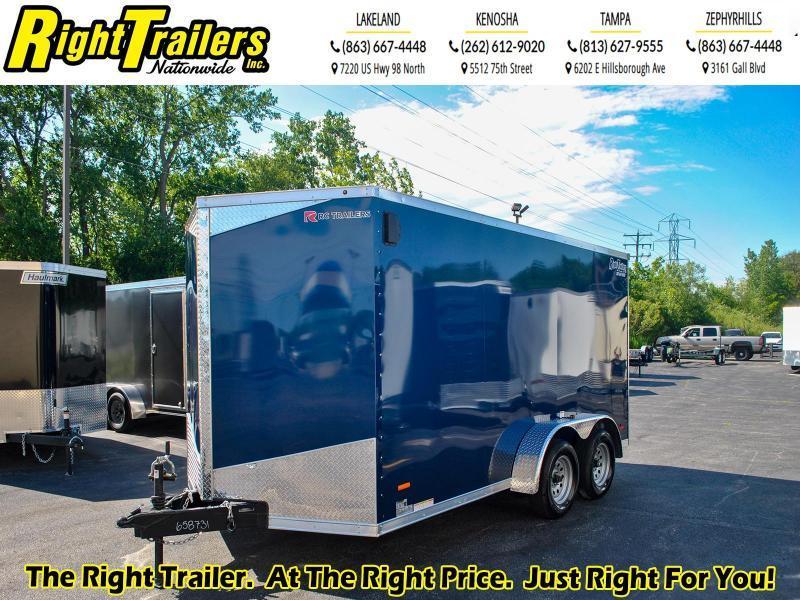 7 x 14 RC Trailers 7K Tandem Axle Enclosed Cargo Trailer 7 x 14 RC Trailers 7K Tandem Axle Enclosed Cargo Trailer