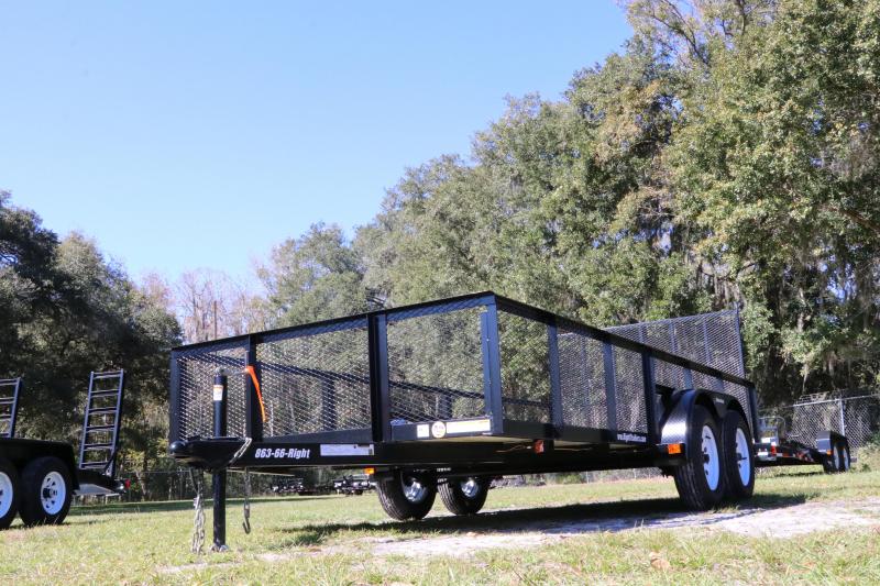 6X16 Red Hot Utility Trailer Right Trailers New And Used Cargo