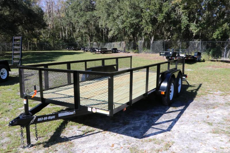 6X16 Red Hot Utility Trailer Right Trailers New And Used Cargo