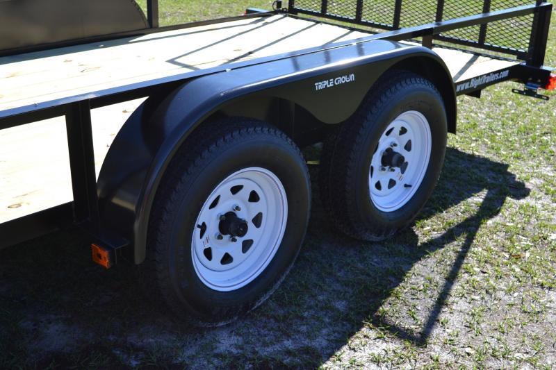 6X16 Red Hot Utility Trailer Right Trailers New And Used Cargo