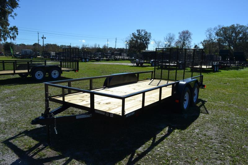 6X16 Red Hot Utility Trailer Right Trailers New And Used Cargo