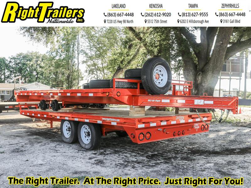 8.5X20 PJ Trailers DECKOVER Equipment Trailer 8.5X20 PJ Trailers DECKOVER Equipment Trailer