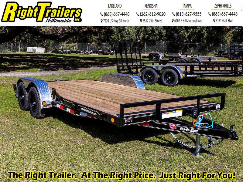 7x18 PJ Trailers | Open Car Hauler 7x18 PJ Trailers | Open Car Hauler