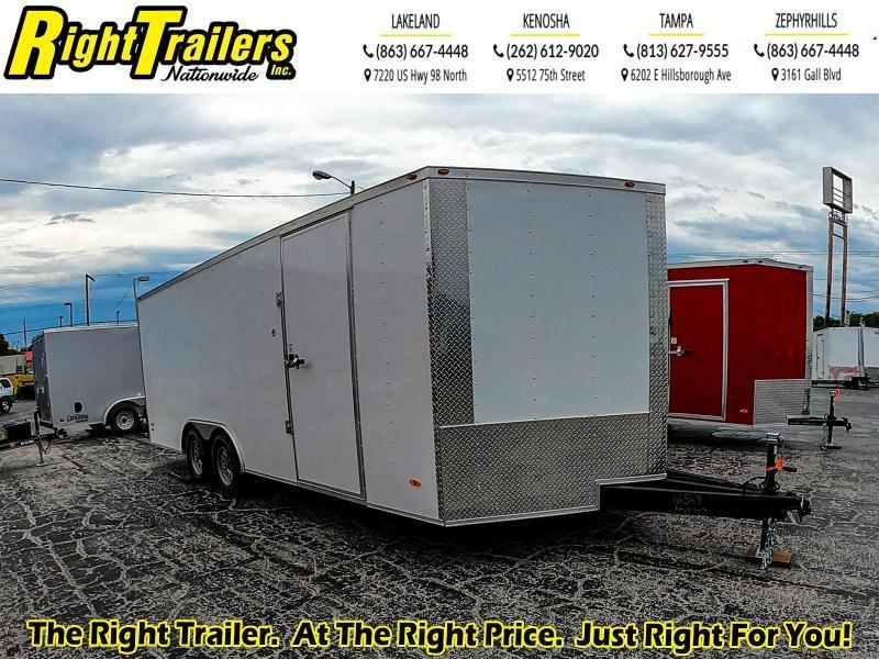 8.5X20 Red Hot Enclosed Cargo Trailer 8.5X20 Red Hot Enclosed Cargo Trailer