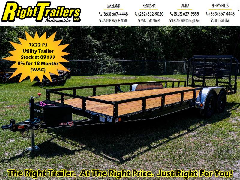 7x22 PJ Trailers I Utility Trailer 7x22 PJ Trailers I Utility Trailer