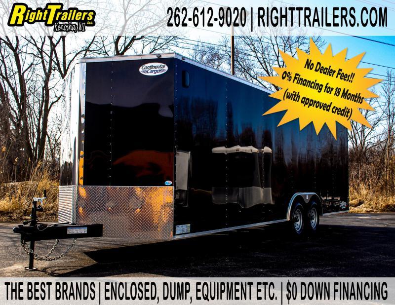 8.5X24 Continental Cargo TRA Enclosed Cargo Trailer 8.5X24 Continental Cargo TRA Enclosed Cargo Trailer