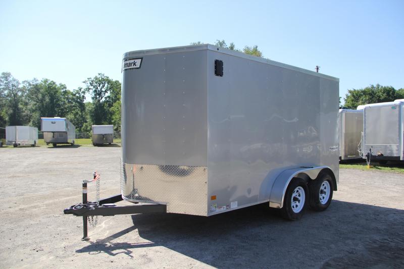7x12 Haulmark Passport Enclosed Trailer [Silver] Right Trailers