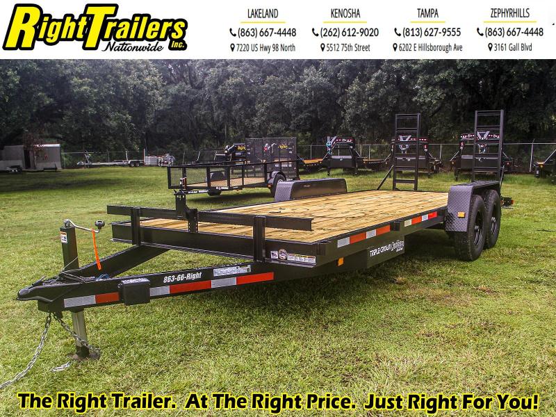 7x20 Red Hot 14000# GVWR Equipment Trailer 7x20 Red Hot 14000# GVWR Equipment Trailer