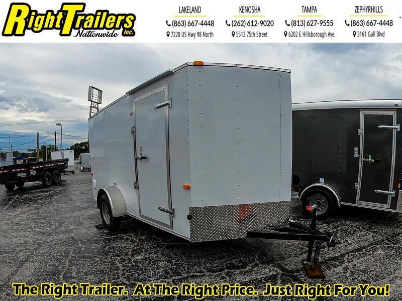 6X12 Red Hot Enclosed Cargo Trailer 6X12 Red Hot Enclosed Cargo Trailer