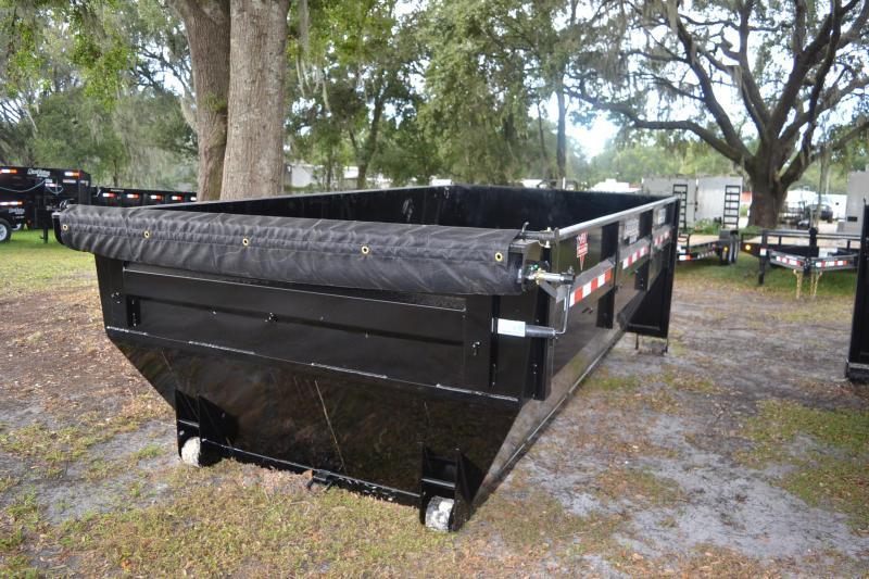 7x14x4 PJ Trailers Roll Off Dumpster Right Trailers New And Used