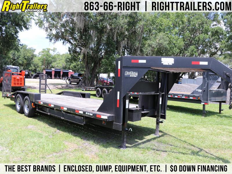 8.5x25 Prime Trailer | Gooseneck Equipment Trailer 8.5x25 Prime Trailer | Gooseneck Equipment Trailer