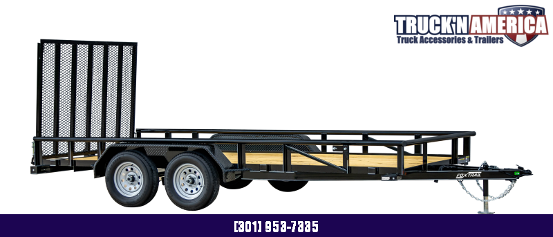 2021 Fox Trail 770 Series 12' Single Axle Landscape Trailer 2021 Fox Trail 770 Series 12' Single Axle Landscape Trailer