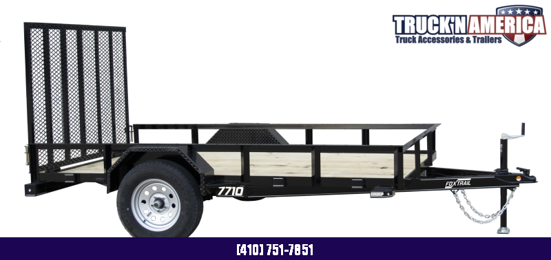 2021 Fox Trail 770 Series 10' Single Axle Utility Trailer 2021 Fox Trail 770 Series 10' Single Axle Utility Trailer