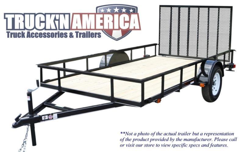 6x12 Alum Trailer Gate Wood Floor 6x12 Alum Trailer Gate Wood Floor