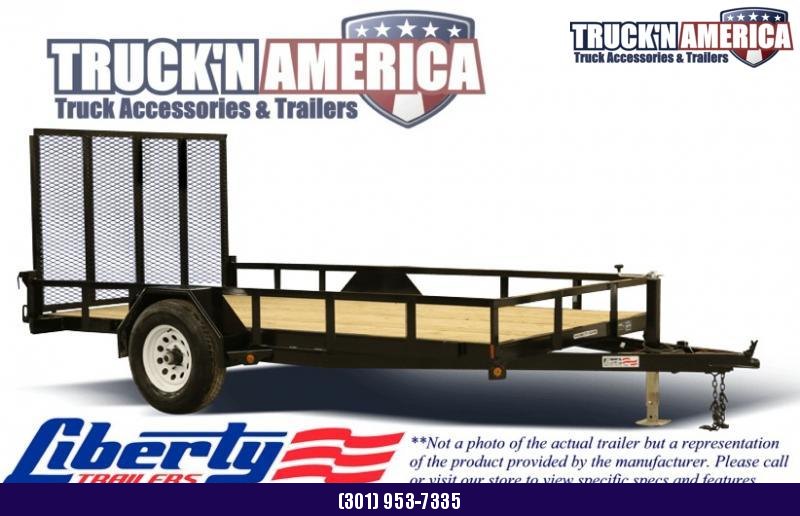 2021 Liberty 60x10 Tube Gate 60x48 Spare Mount Utility Trailer 2021 Liberty 60x10 Tube Gate 60x48 Spare Mount Utility Trailer