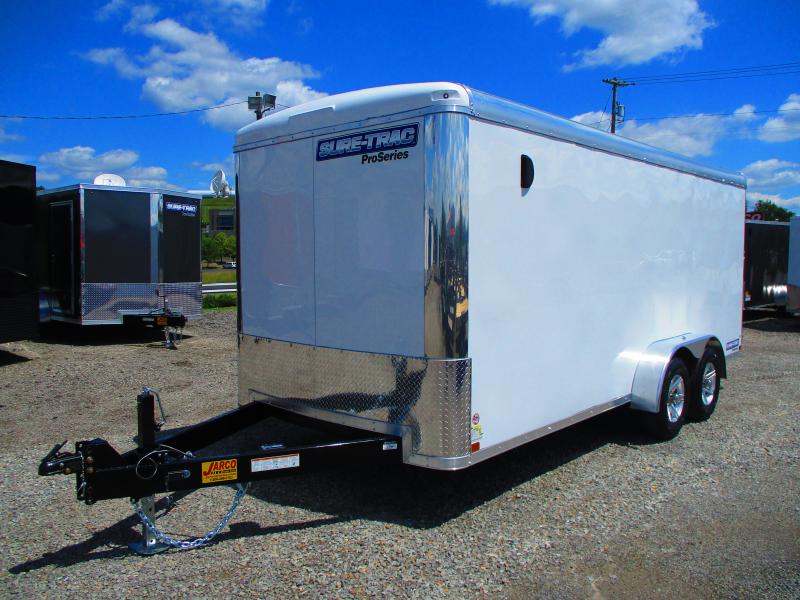 2022 Sure-Trac 7 x 18 Pro Series Enclosed Round Top Cargo Trailer TA 10K 2022 Sure-Trac 7 x 18 Pro Series Enclosed Round Top Cargo Trailer TA 10K