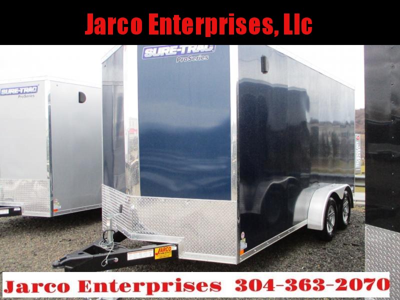 2023 Sure-Trac 7 x 16 Pro Series Enclosed Wedge Cargo Trailer TA 7K 2023 Sure-Trac 7 x 16 Pro Series Enclosed Wedge Cargo Trailer TA 7K
