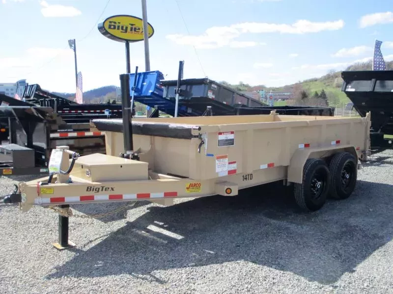 2026 Big Tex Trailers 14TD 83 X 14 TELESCOPIC Dump Trailer