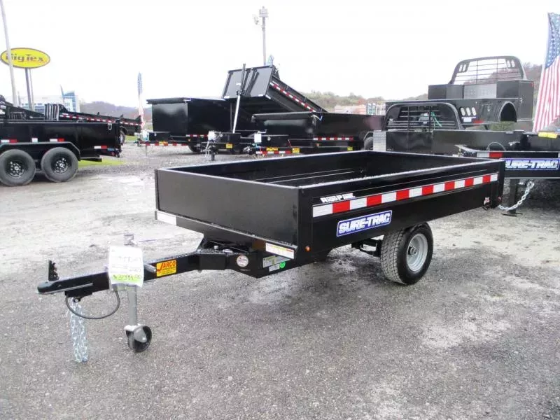 2026 Sure-Trac 4.5 x 8ft Utility Dump Trailer