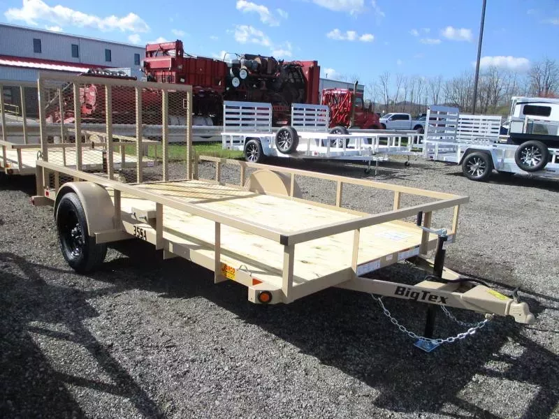 2026 Big Tex Trailers 35SA 77 X 12 Utility Trailer
