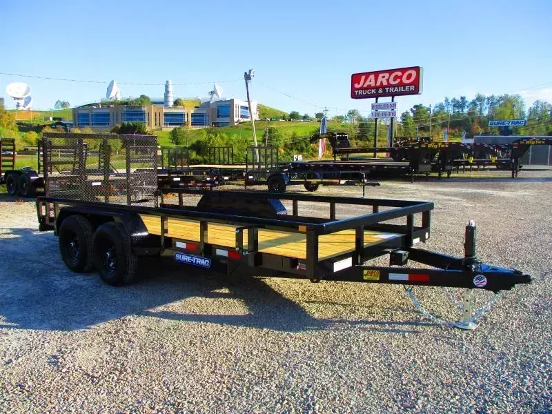 2026 Sure-Trac 7 x 16 Tube Top Utility 10K