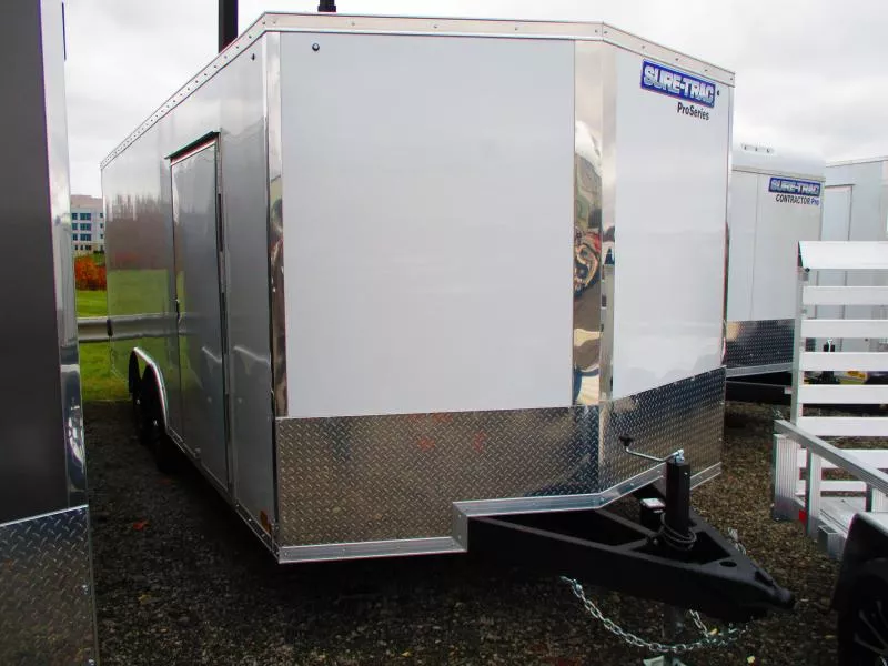 2026 Sure-Trac 8.5 x 20 Pro Series Enclosed Wedge Car Hauler Trailer 10K