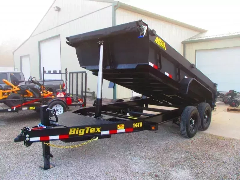 2026 Big Tex Trailers 14TD 83X14 15.4K TELE Dump Trailer