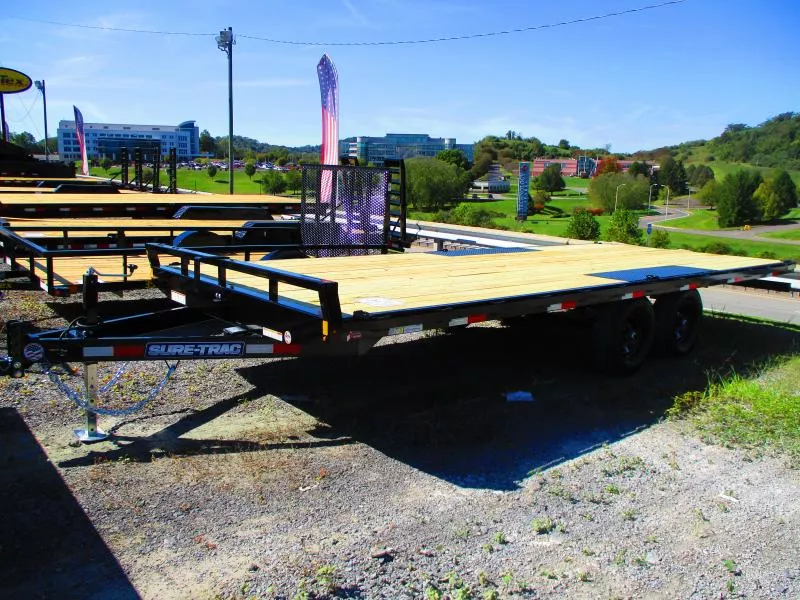 2026 Sure-Trac 8.5 x 20 Low Profile Deckover Flatbed 10K