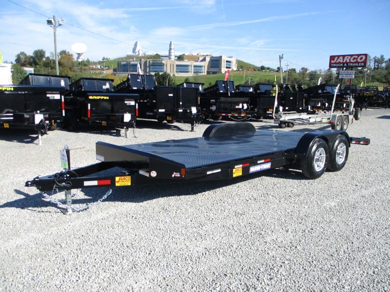 2023 Sure-Trac 7 x 20 (16+4) Steel Deck Car Hauler Trailer 10K 2023 Sure-Trac 7 x 20 (16+4) Steel Deck Car Hauler Trailer 10K