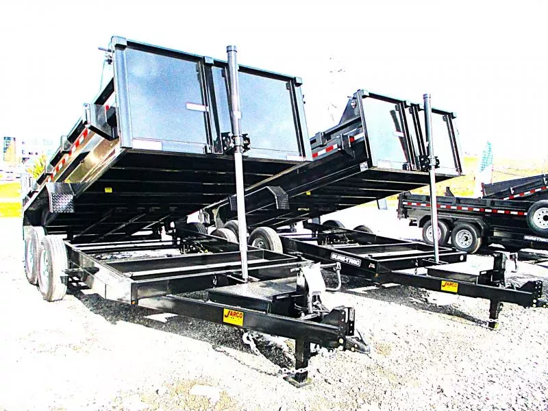 2026 Sure-Trac 82 IN x 14 HD Low Profile Dump Trailer  14K Telescopic