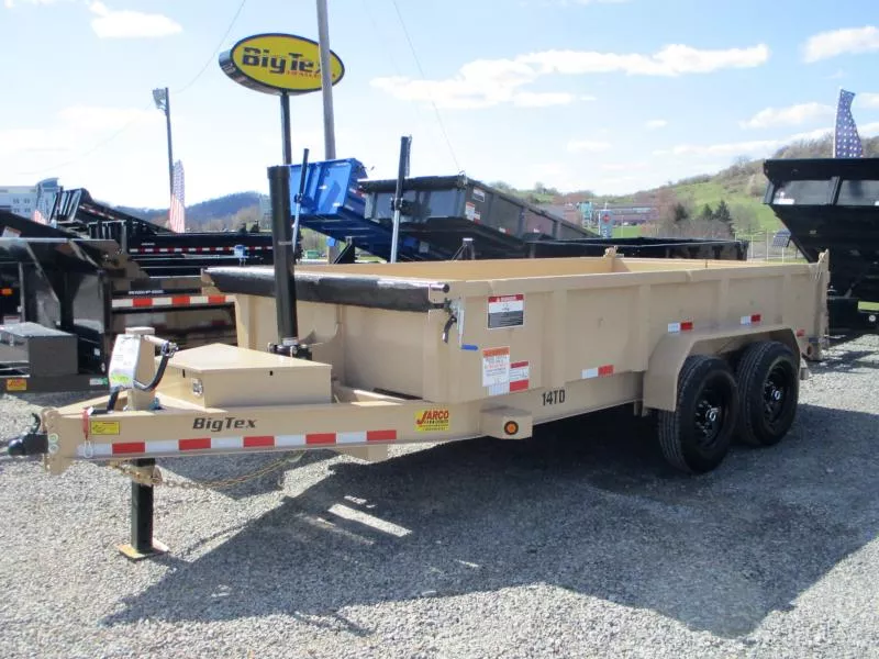 2026 Big Tex Trailers 14TD 83 X 14 TELESCOPIC Dump Trailer