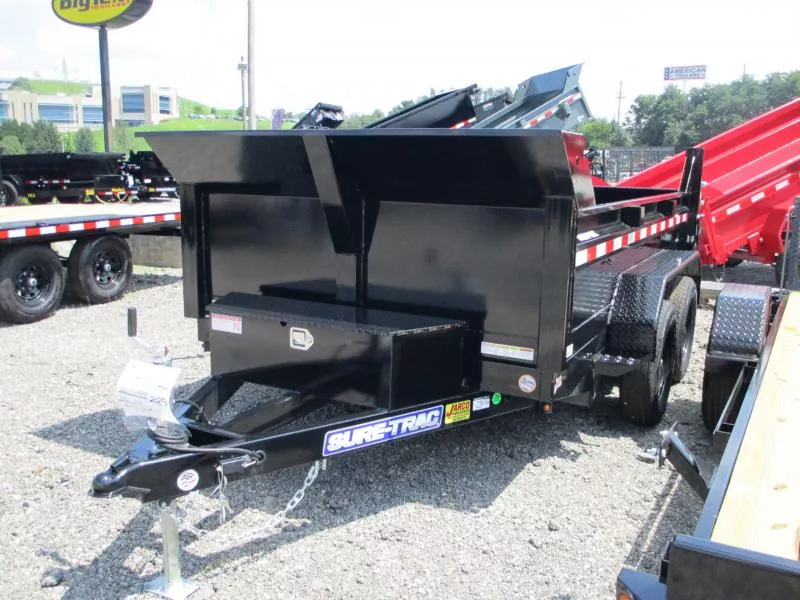 2025 Sure-Trac 6 x 10 SD Low Profile Dump Trailer  7K Single Ram iOAkEq9mxsi3