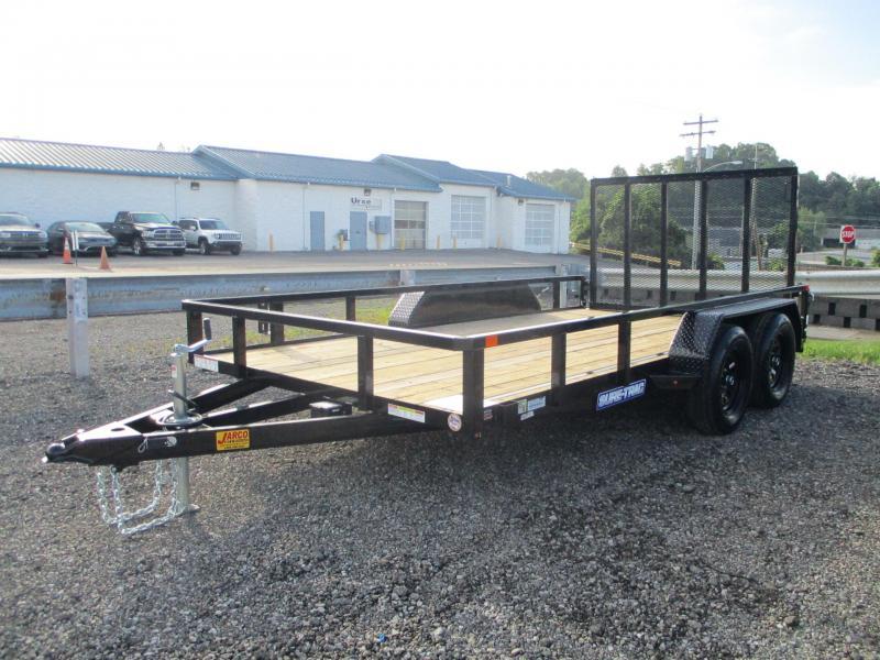 2021 Sure-Trac 7 x 16 Tube Top Utility Trailer 7K Tand 2021 Sure-Trac 7 x 16 Tube Top Utility Trailer 7K Tand
