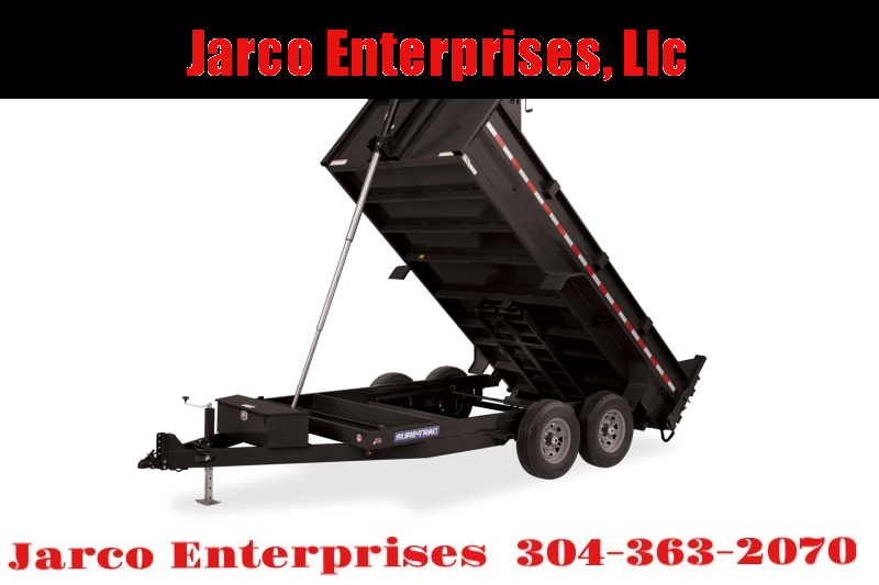 2023 Sure-Trac 82 IN x 16 HD Low Profile Dump Trailer 14K Telescopic 2023 Sure-Trac 82 IN x 16 HD Low Profile Dump Trailer 14K Telescopic