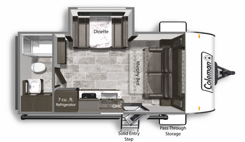 new Travel Trailers Dutchmen RV Coleman Light LX for sale, in Strathroy, ON Thumbnail 2