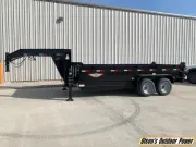2024 H&H 16 FT Gooseneck Ultimate Dump Trailer 16K