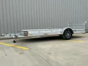 2024 H&H 78x14 Low Side Aluminum Utility Trailer