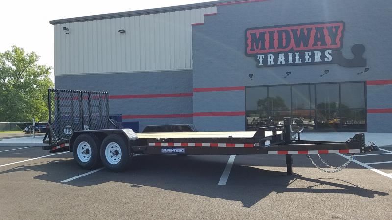 2022 Sure-Trac 7'X18' IMPLEMENT 14K UPG Equipment Trailer 2022 Sure-Trac 7'X18' IMPLEMENT 14K UPG Equipment Trailer