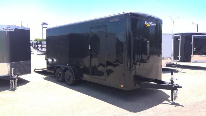 2023 Stealth Trailers 7'X18'+12" BLACKOUT ROUND TOP 7K Cargo / Enclosed Trailer 2023 Stealth Trailers 7'X18'+12" BLACKOUT ROUND TOP 7K Cargo / Enclosed Trailer