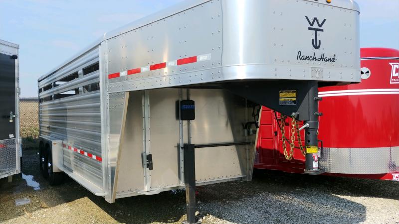 2021 Wilson 20' Ranch Hand Slat Side Livestock Trailer 2021 Wilson 20' Ranch Hand Slat Side Livestock Trailer