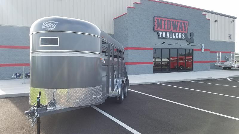 2022 Valley Trailers 6'X16' LIVESTOCK 7K GRAY Stock / Stock Combo Trailer 2022 Valley Trailers 6'X16' LIVESTOCK 7K GRAY Stock / Stock Combo Trailer