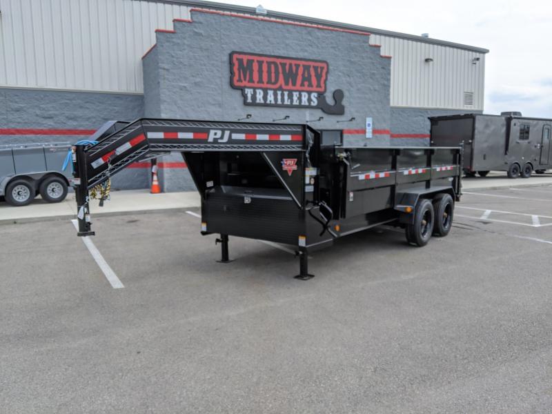 2023 PJ Trailers 7'X16' GN 3' HIGH SIDE DUMP 22K Dump Trailer 2023 PJ Trailers 7'X16' GN 3' HIGH SIDE DUMP 22K Dump Trailer