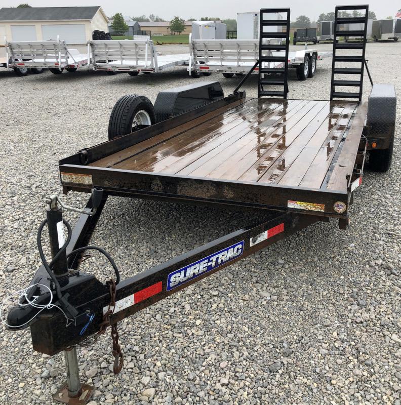 2014 Sure-Trac 7X16 EQUIPMENT 10K Equipment Trailer 2014 Sure-Trac 7X16 EQUIPMENT 10K Equipment Trailer