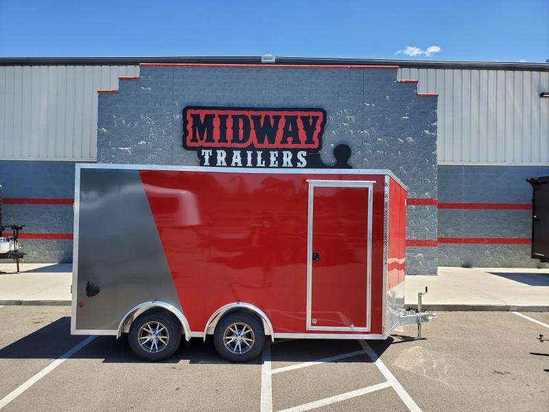2020 Ez Hauler 7.5'x14' Alum 7k Red/charcoal Enclosed Trailer 2020 Ez Hauler 7.5'x14' Alum 7k Red/charcoal Enclosed Trailer