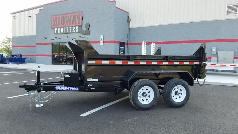 2021 Sure-trac 6'x10' Single Ram Dump 10k Dump Trailer 2021 Sure-trac 6'x10' Single Ram Dump 10k Dump Trailer
