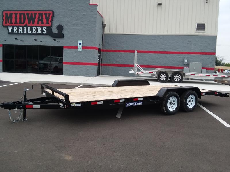 2023 Sure-Trac 7'X20' CAR HAULER 7K WOOD DECK Car / Racing Trailer 2023 Sure-Trac 7'X20' CAR HAULER 7K WOOD DECK Car / Racing Trailer
