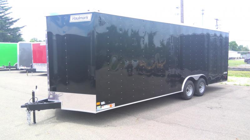 2022 Haulmark 8.5'X24'+6" 10K BLACK Cargo / Enclosed Trailer 2022 Haulmark 8.5'X24'+6" 10K BLACK Cargo / Enclosed Trailer